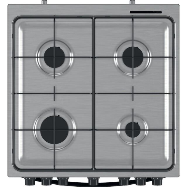 Indesit IS67G5PHX/UK Freestanding 60cm Dual Fuel Cooker