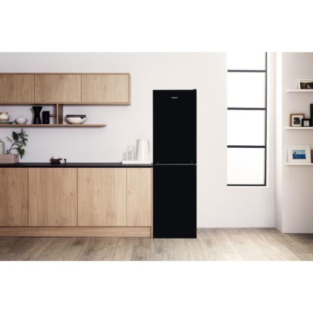 Hotpoint HBNF 55181 B UK 1 Fridge Freezer - Black
