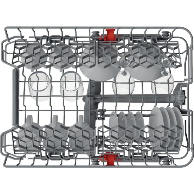 Hotpoint HSIO 3T223 WCE UK N Integrated Slimline Dishwasher - Silver