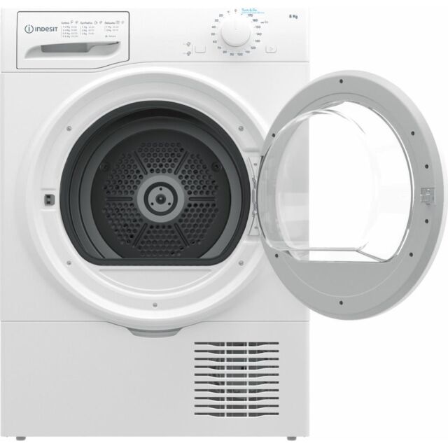 Indesit I2 D81W UK Condenser Tumble Dryer - White