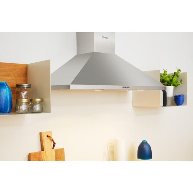 Indesit IHPC 9.5 LM X Cooker Hood - Silver