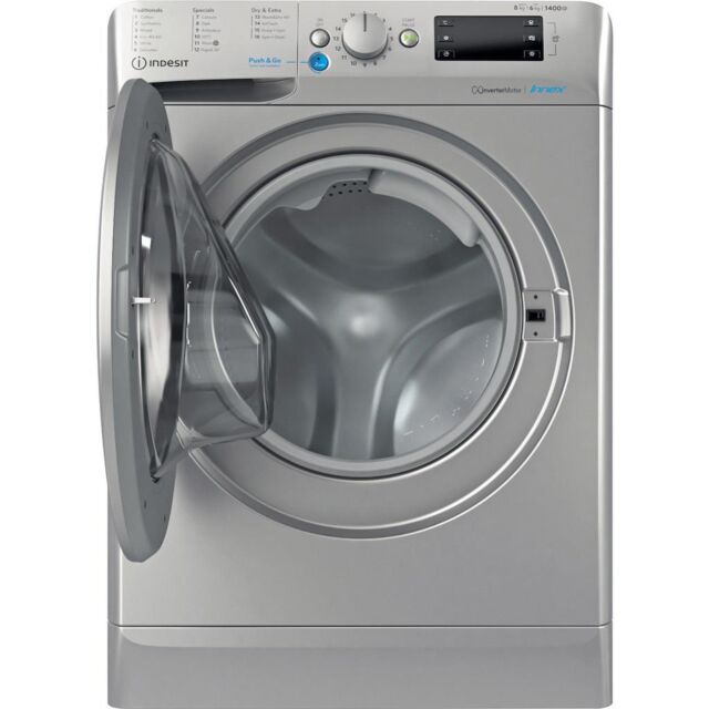 Indesit BDE86436XSUKN Washer Dryer - Silver