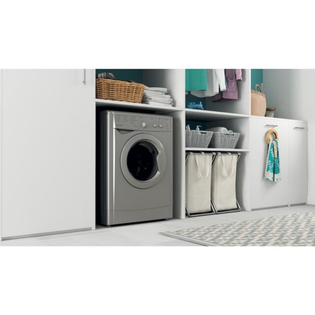 Indesit IWDC 65125 S UK N Ecotime Washer Dryer - Silver