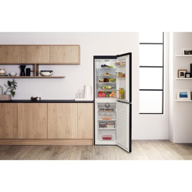 Hotpoint HBNF 55181 B UK 1 Fridge Freezer - Black