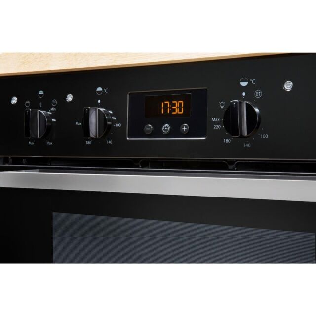 Indesit Aria IDU 6340 BL Electric Built-Under Oven - Black