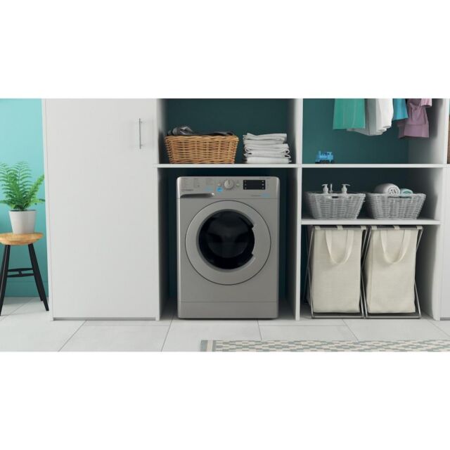 Indesit BDE86436XSUKN Washer Dryer - Silver