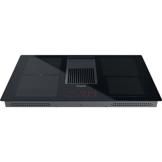 Hotpoint PVH92BK 90cm Vented Induction Hob with Downdraft