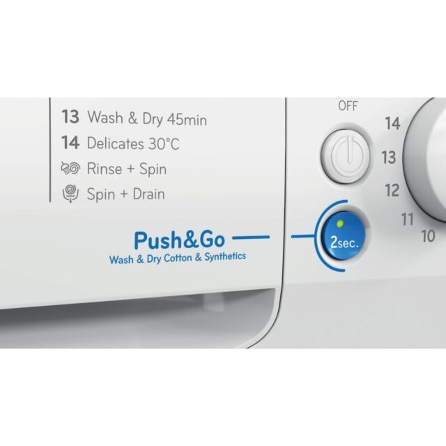 Indesit BDE 86436 WV UK Freestanding 8+6kg Washer Dryer - White