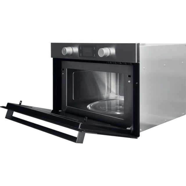 Hotpoint MD 344 IX H Built-In Microwave - Stainless Steel