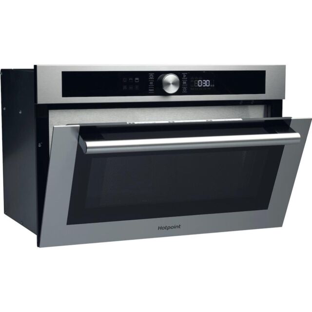 Hotpoint MD 454 IX H Built-In Microwave - Stainless Steel