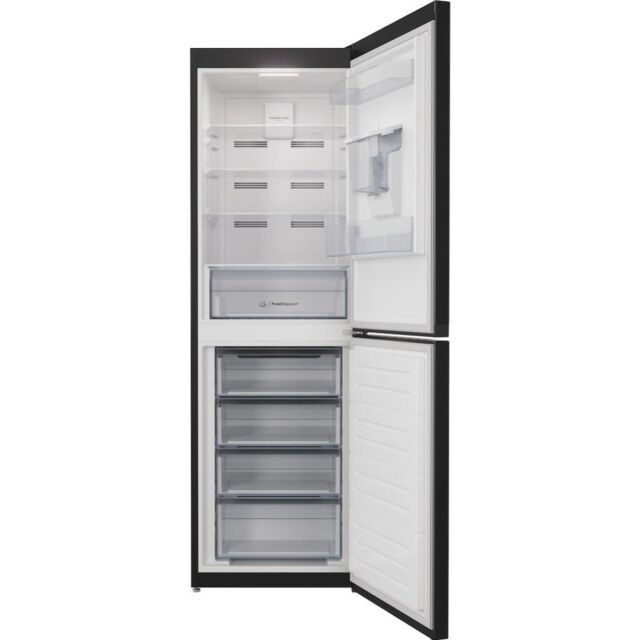 Indesit INFC850TI1KAQUA1 Freestanding Fridge Freezer - Black