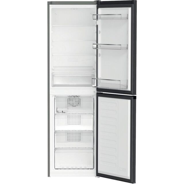 Hotpoint HPKH1261XBR4UK Freestanding No Frost 50/50 Fridge Freezer - Dark Grey