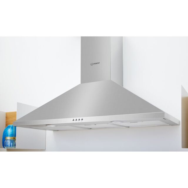 Indesit IHPC 9.5 LM X Cooker Hood - Silver