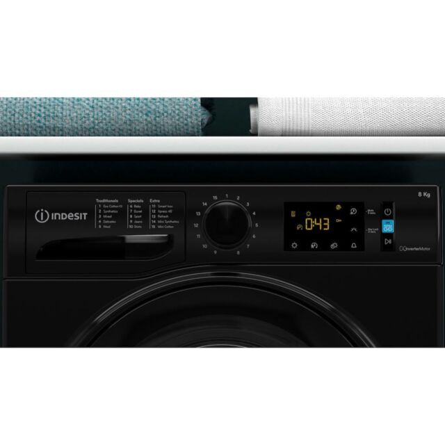 Indesit I3 D81B UK Condenser Tumble Dryer - Black