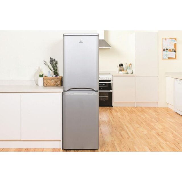 Indesit IBD 5517 S UK 1 Fridge Freezer - Silver