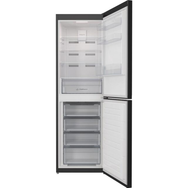 Indesit INFC850TI1K1 Freestanding Fridge Freezer - Black