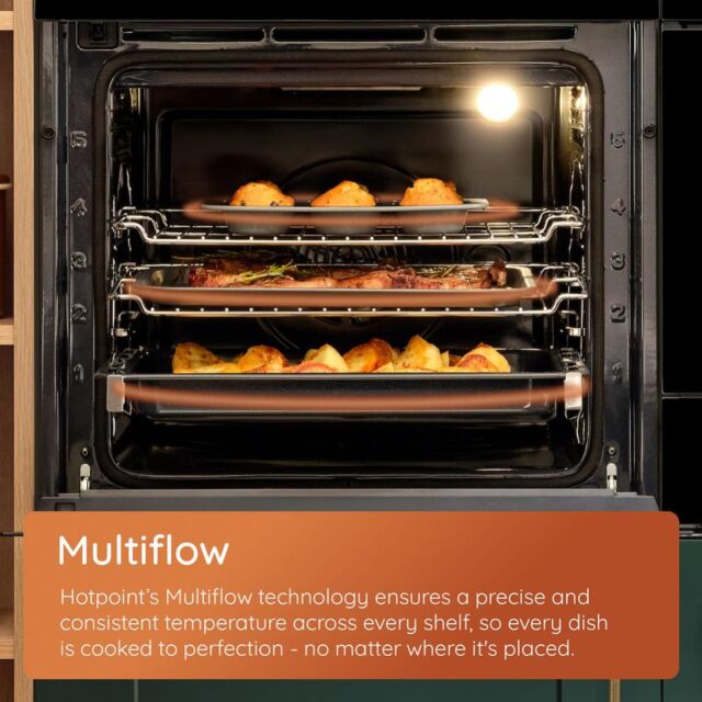 Hotpoint HO455CBUK Built-In Single Oven - Black