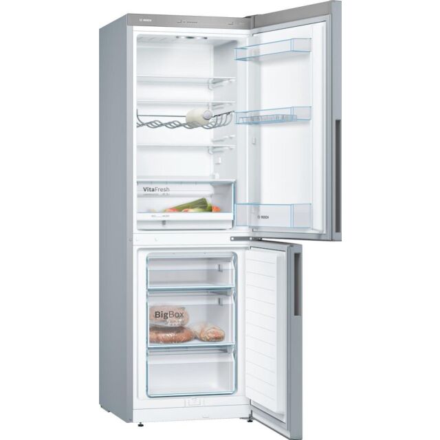 Bosch KGV33VLEAG, Free-standing fridge-freezer with freezer at bottom
