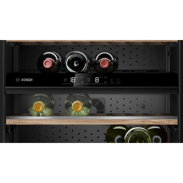 Bosch KWK16ABGAG, Wine cooler with glass door