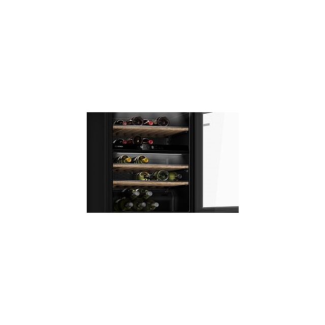 Bosch KWK16ABGAG, Wine cooler with glass door