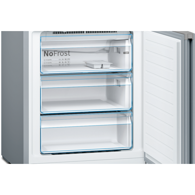 Bosch KGN49XLEA, Free-standing fridge-freezer with freezer at bottom