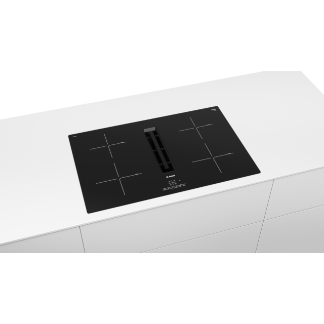 Bosch PIE811B15E, Induction hob with integrated ventilation system