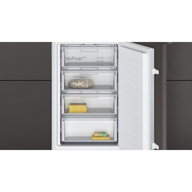 Neff KI7851SE0G, Built-in fridge-freezer with freezer at bottom