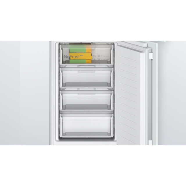 Bosch KIN85NFF0G, Built-in fridge-freezer with freezer at bottom