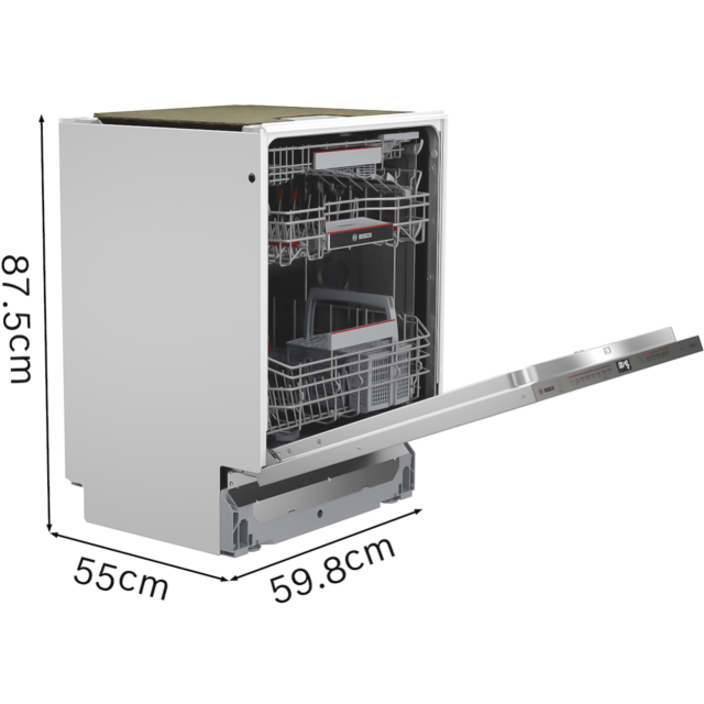 Bosch SMD6EDX57G, Fully-integrated dishwasher