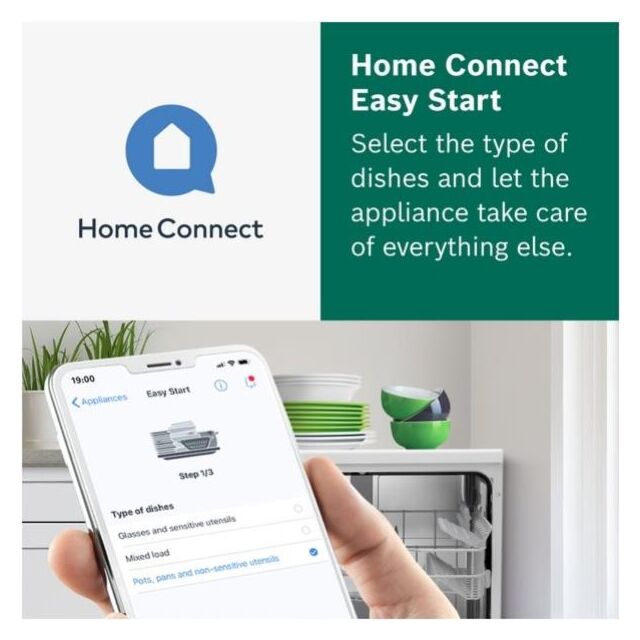 Bosch SMS4HAW40G, Free-standing dishwasher