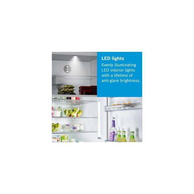 Bosch KGN49XLEA, Free-standing fridge-freezer with freezer at bottom