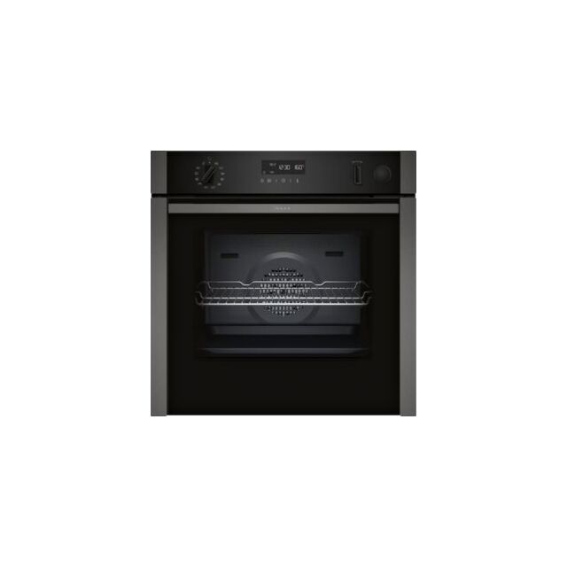 Neff B3AVH4HG0B, Built-in oven with added steam function