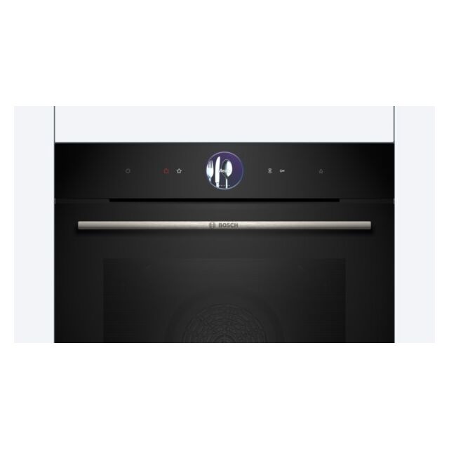 Bosch HRG7764B1B, Built-in oven with added steam function