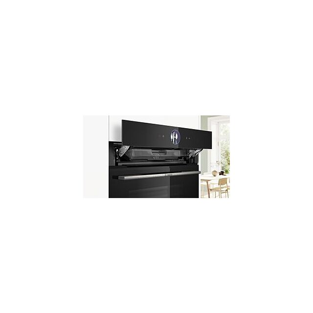 Bosch HSG7364B1B, Built-in oven with steam function