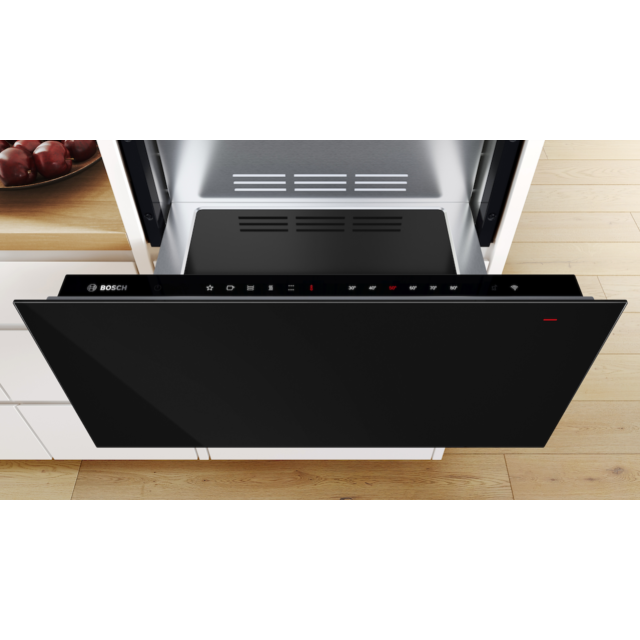 Bosch BID7101B1B, Built-in warming drawer
