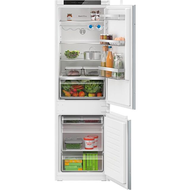 Bosch KIV86VSE0G, Built-in fridge-freezer with freezer at bottom
