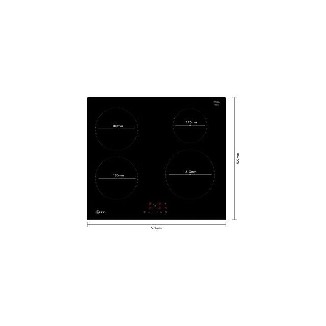 Neff T36FBE1L0, Induction hob