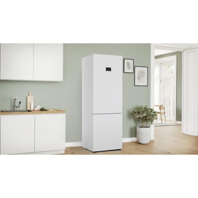Bosch KGN497WDFG, Free-standing fridge-freezer with freezer at bottom