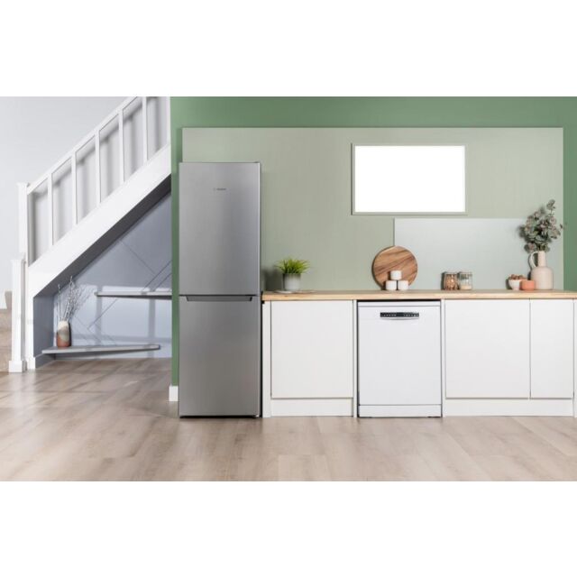 Bosch KGN34NLEAG, Free-standing fridge-freezer with freezer at bottom
