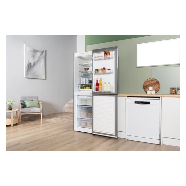 Bosch KGN34NLEAG, Free-standing fridge-freezer with freezer at bottom
