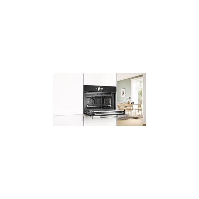 Bosch CMG778NB1, Built-in compact oven with microwave function