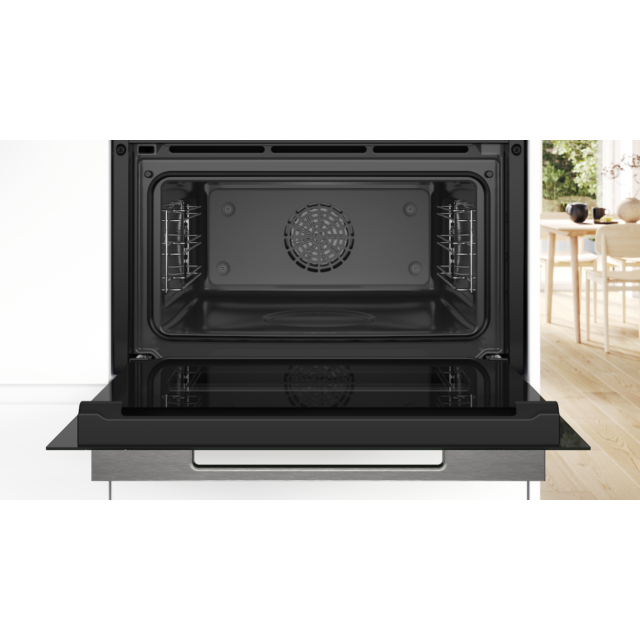 Bosch CSG7361B1, Built-in compact oven with steam function