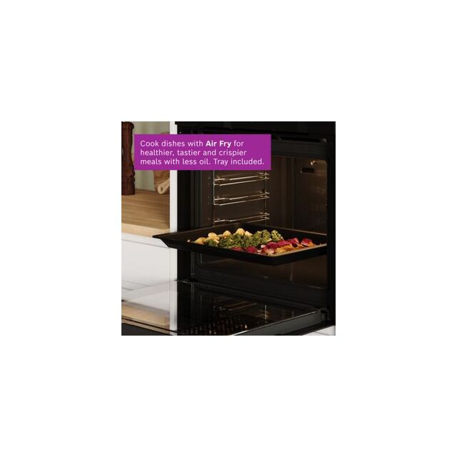 Bosch HMG7764B1B, Built-in oven with microwave function