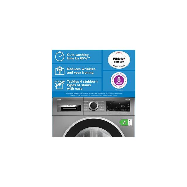 Bosch WGG244ZCGB, Washing machine, front loader