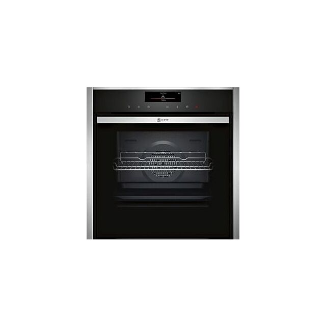 Neff B58VT68H0B, Built-in oven with added steam function