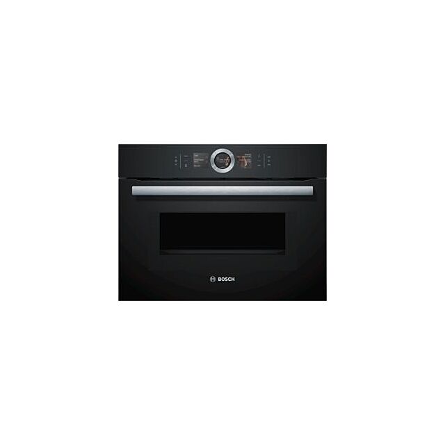 Bosch CMG676BB1, Built-in compact oven with microwave function