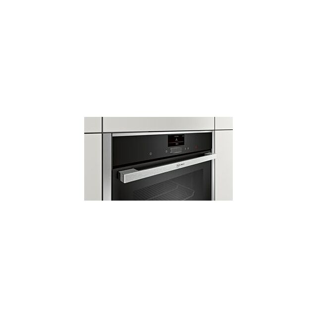Neff C27MS22H0B, Built-in compact oven with microwave function