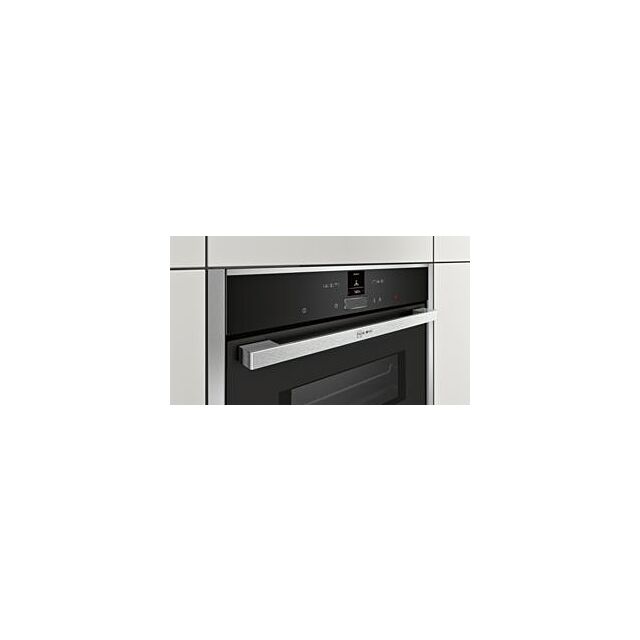 Neff C17MR02N0B, Built-in compact oven with microwave function