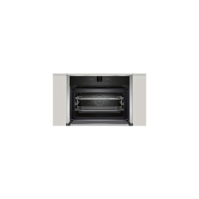 Neff C17MR02N0B, Built-in compact oven with microwave function