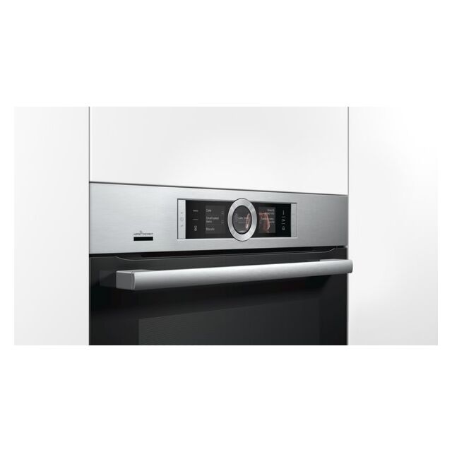 Bosch CSG656BS7B, Built-in compact oven with steam function